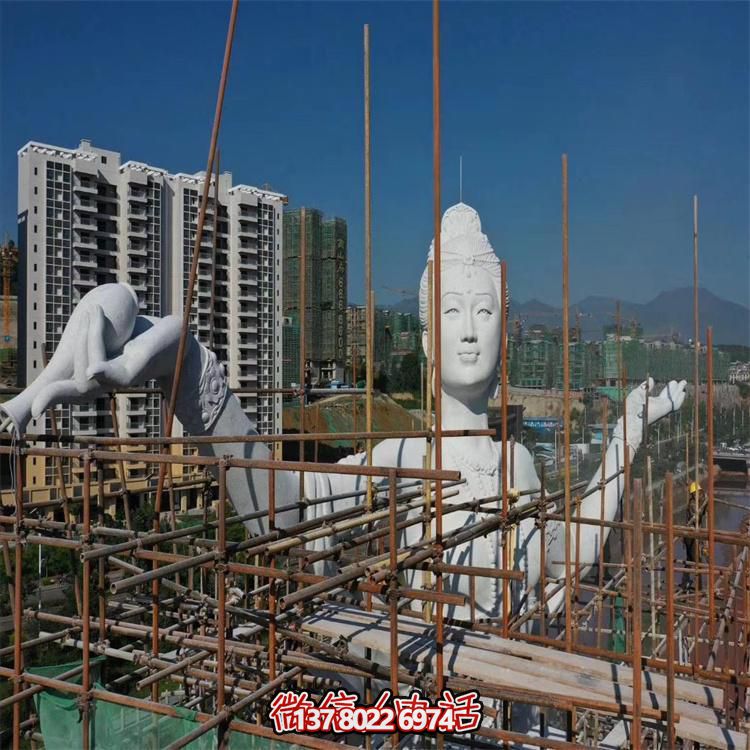 仿古石雕佛像，大型露天石像雕刻，美化景區(qū)廣場