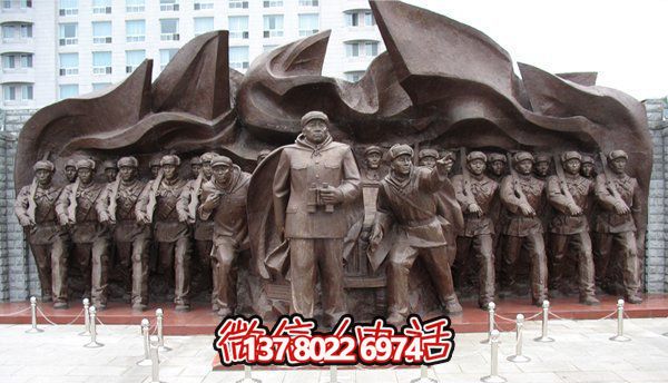 抗戰(zhàn)時(shí)期銅雕雕塑，緬懷那段英雄時(shí)光