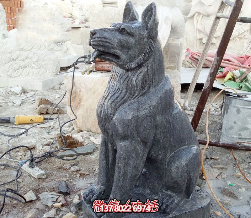 玻璃鋼仿真動(dòng)物雕塑，美化庭院景觀