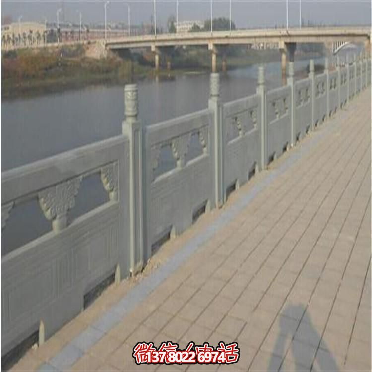 精美青石雕刻欄板，提升景區(qū)、寺廟、湖邊裝飾效果