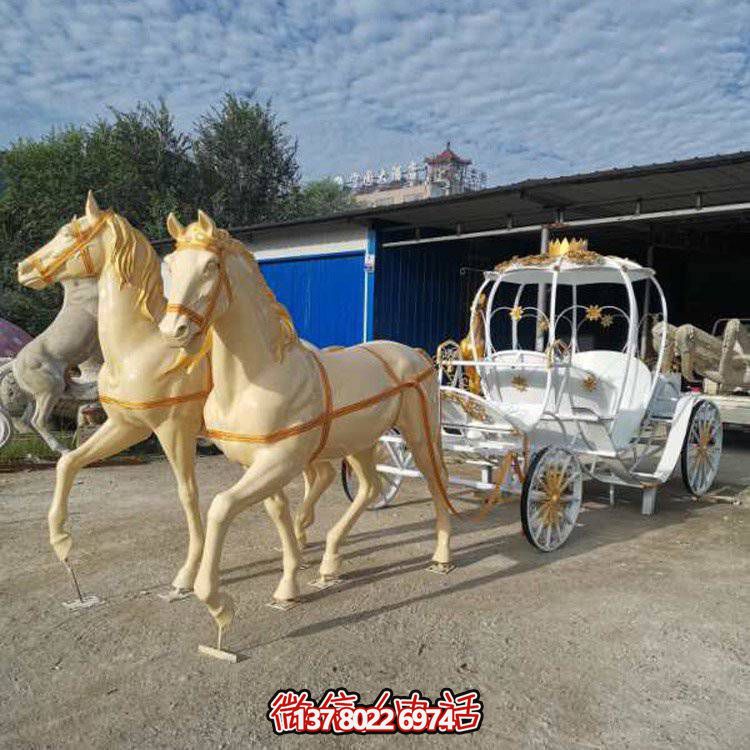 玻璃鋼仿真動(dòng)物馬車，讓您的公園和游樂(lè)場(chǎng)更具吸引力