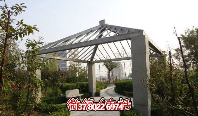 花崗巖石雕涼亭，點綴精彩的戶外空間