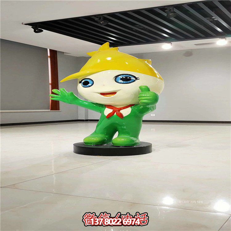 精致典雅的玻璃鋼雕塑公仔，營造浪漫優(yōu)雅的商場戶外景觀