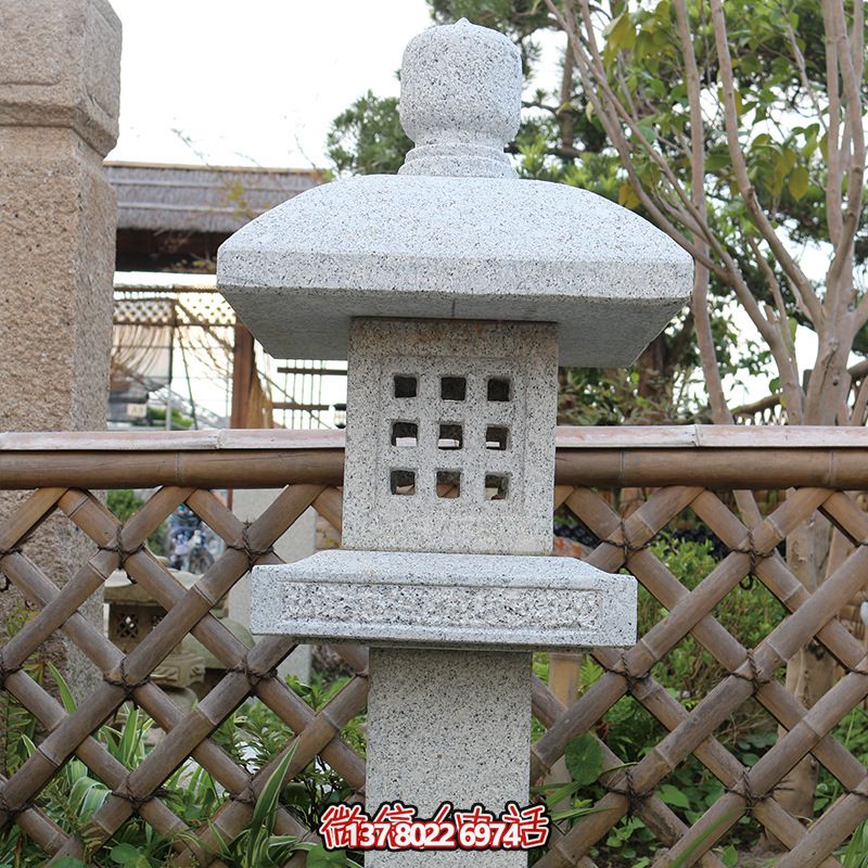 太陽能仿古青石石頭燈，為中式別墅、酒店戶外裝飾