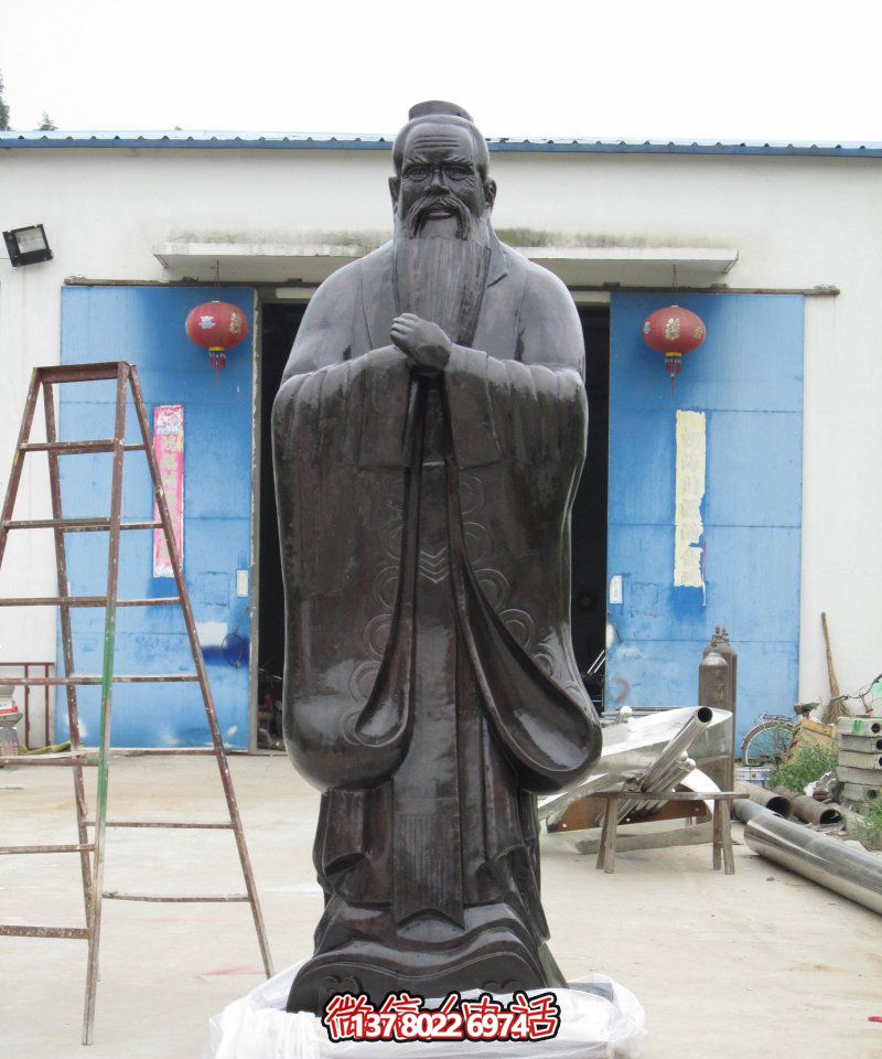 走進(jìn)古典文化，探索老子青銅雕塑之美