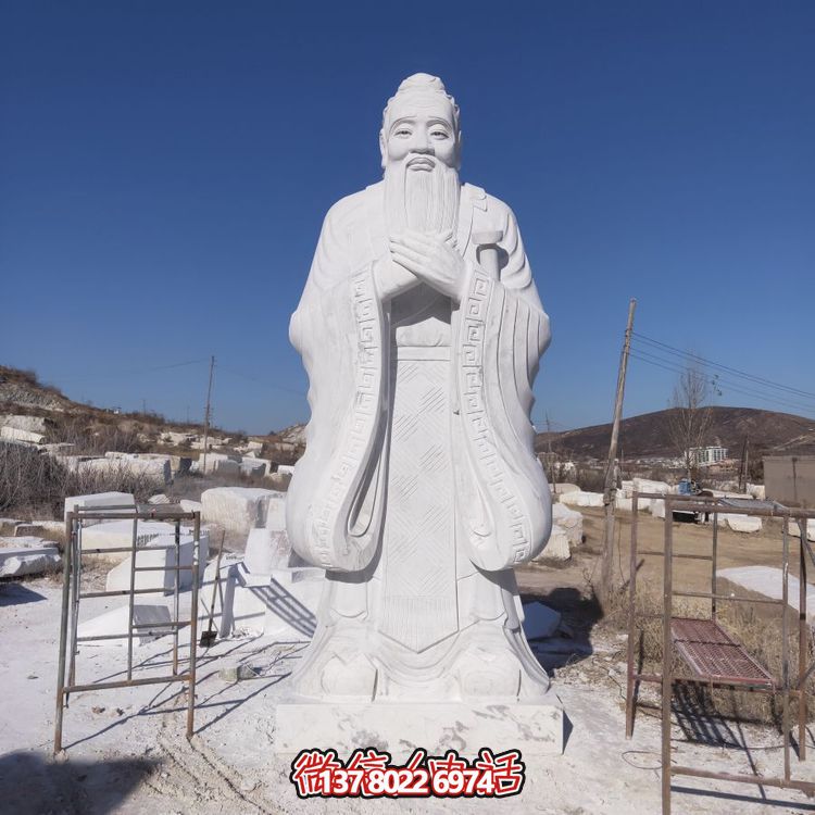 漢白玉雕塑——傳承歷史文化，喚起名人記憶