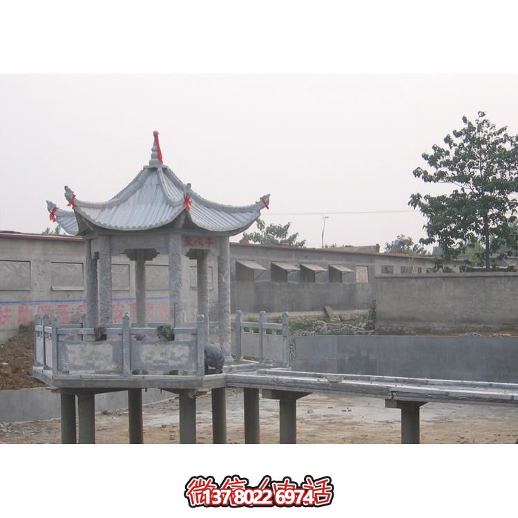 大理石景觀雕塑涼亭，滿足室外休閑需求
