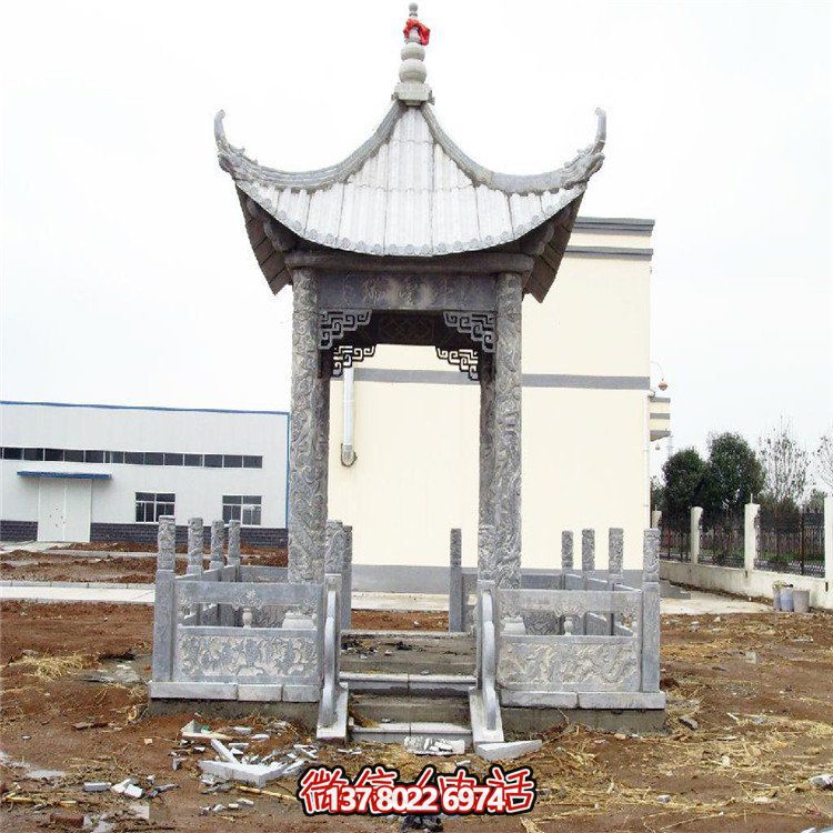 大理石石雕涼亭，為您的園林增添大型雕塑裝飾