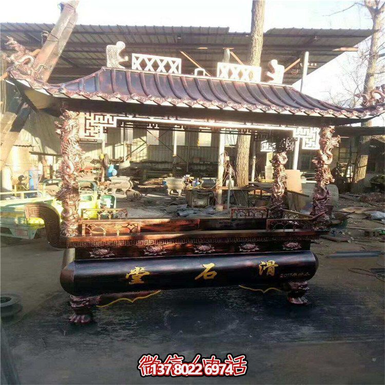 獨特創(chuàng)意銅雕香爐，讓你體驗寺廟式神秘雕塑感受