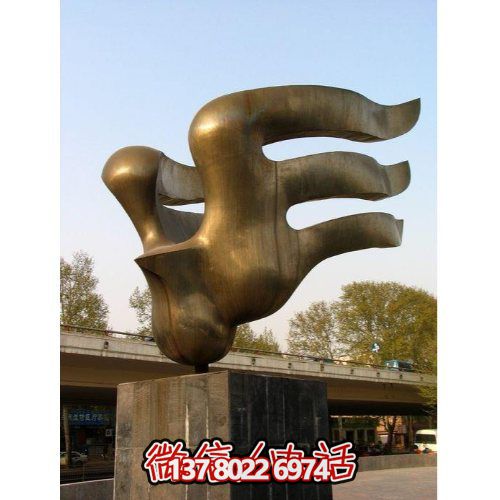 大型不銹鋼景觀雕塑，創(chuàng)意點(diǎn)亮戶外廣場(chǎng)、園林和景區(qū)