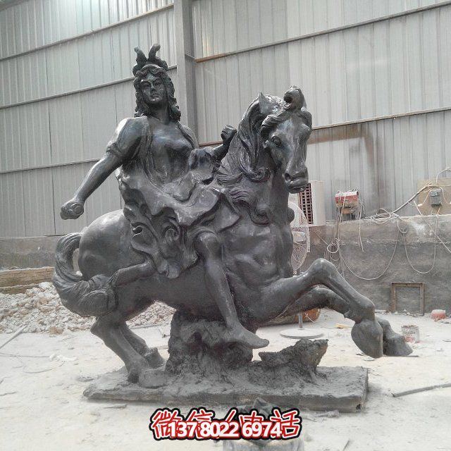 西方風(fēng)格玻璃鋼雕塑，打造精美景觀