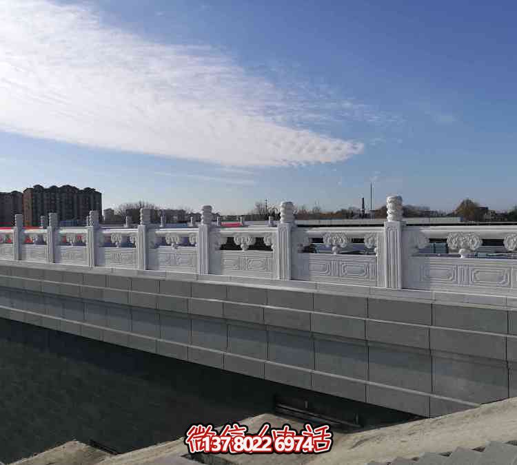 精美石雕橋欄桿，藝術(shù)美學完美結(jié)合