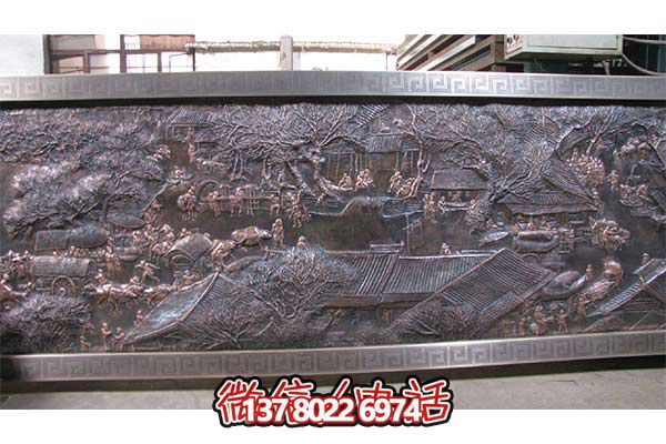 清明上河圖浮雕，欣賞千年藝術(shù)精髓