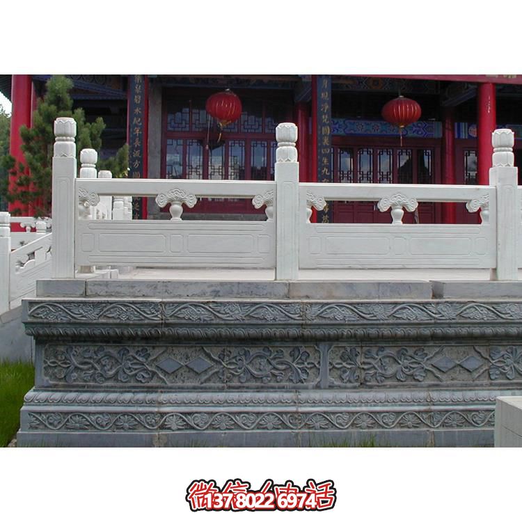 質(zhì)感卓越，自然美觀的花崗巖臺(tái)階欄桿圍欄