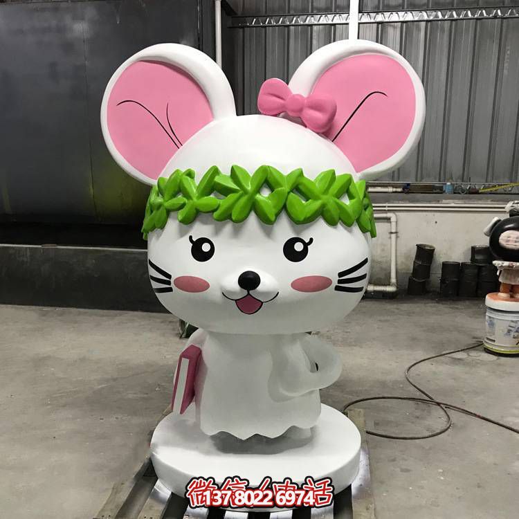 玻璃鋼制動(dòng)物景觀擺件，專為幼兒園兒童打造