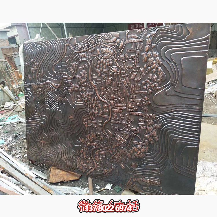 精致雅致的園林景觀浮雕、壁畫及雕塑裝置的完美結(jié)合
