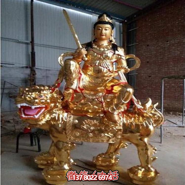 文姝普賢玻璃鋼雕塑，為景區(qū)和寺廟增添大型藝術(shù)裝置