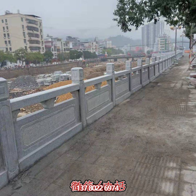 精美大理石雕塑圍欄，美化您的城市河道