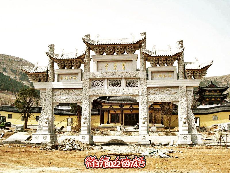 仿古斗拱牌坊，裝點您的景區(qū)、寺院門前