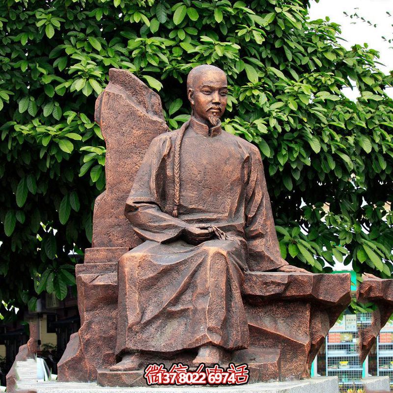 公園歷史名人清朝醫(yī)學家葉天士純銅雕像 公園歷史名人清朝醫(yī)學家葉天士純銅雕像